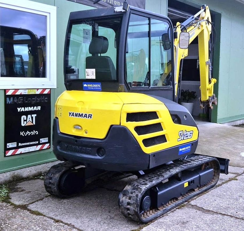 2016 Yanmar SV26 Mini Excavator