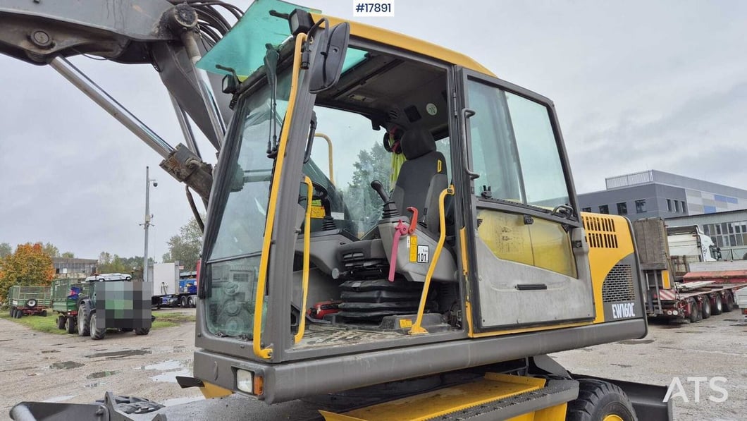 2009 Volvo EW160C Wheel Excavator