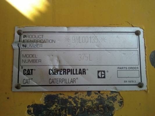 2001 Caterpillar 375ME Crawler Excavator
