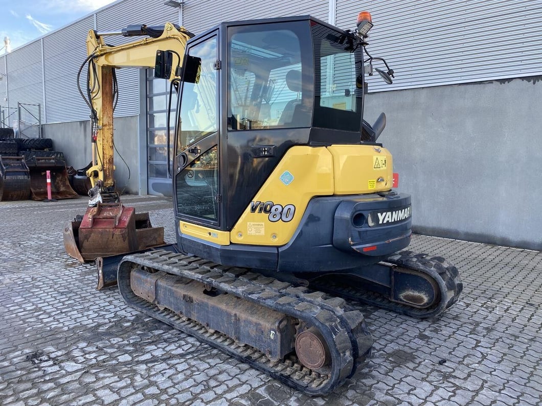2017 Yanmar VIO80-1A Mini Excavator