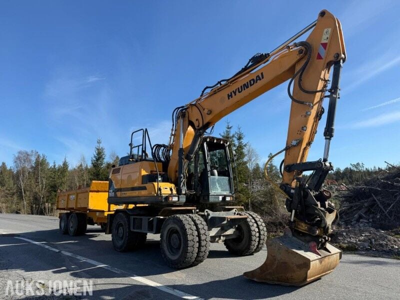 2019 Hyundai HW160 Wheel Excavator