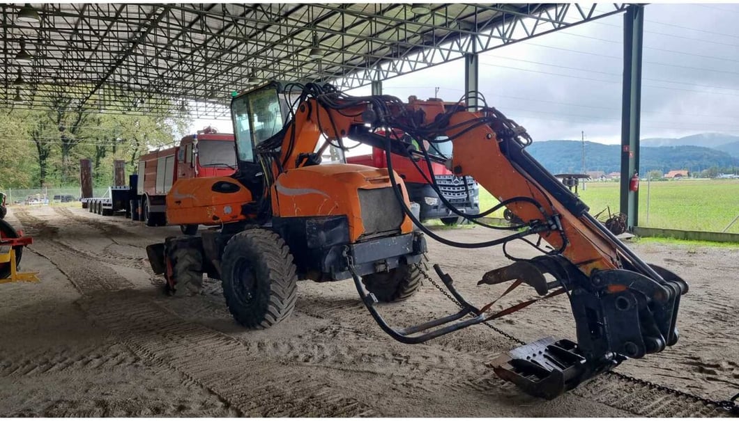 Gallmac WMW 115 Wheel Excavator