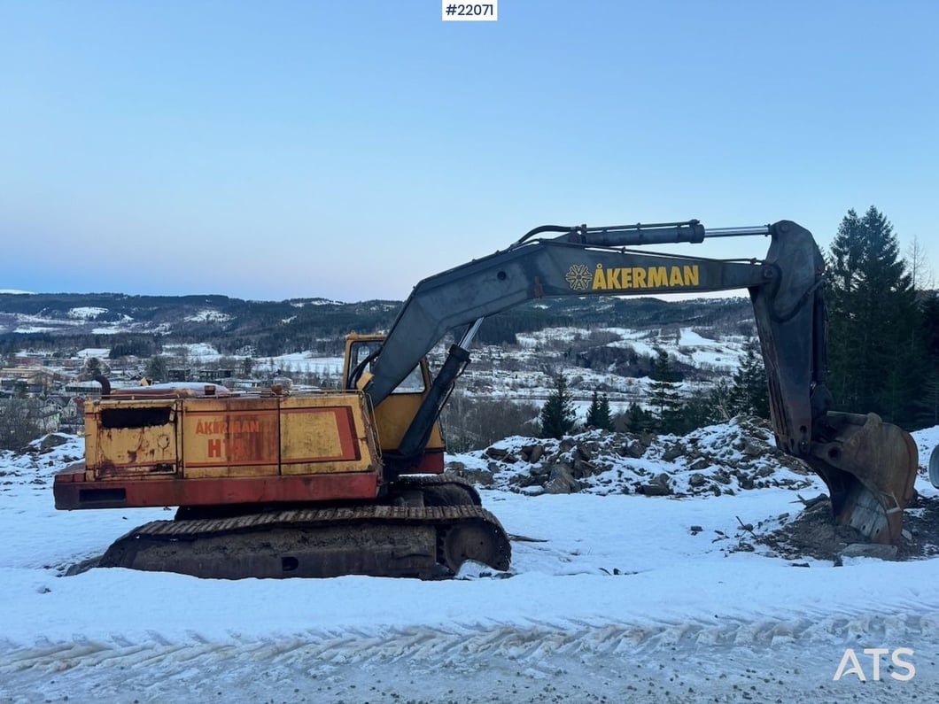 1984 Åkerman H14 Crawler Excavator