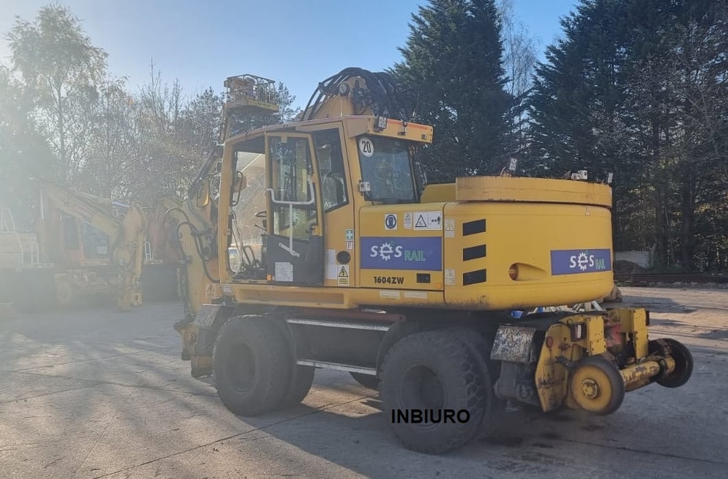 2012 Atlas 1604KZW Wheel Excavator