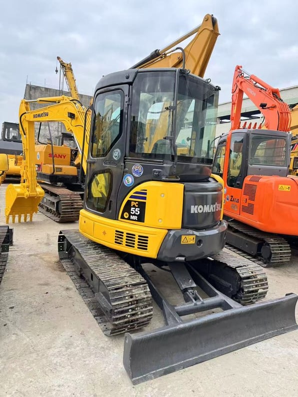 2018 Komatsu PC-55MR Mini Excavator