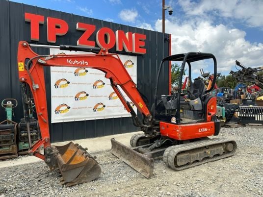 2018 Kubota U36-4 Mini Excavator
