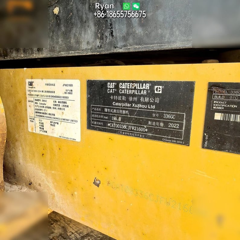 2022 Caterpillar 336GC Crawler Excavator