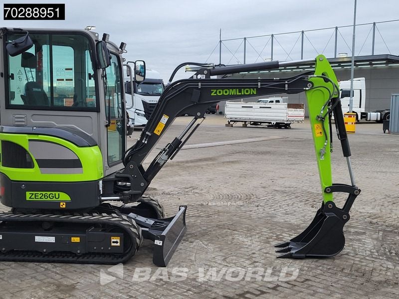 2025 Zoomlion ZE26GU Mini Excavator