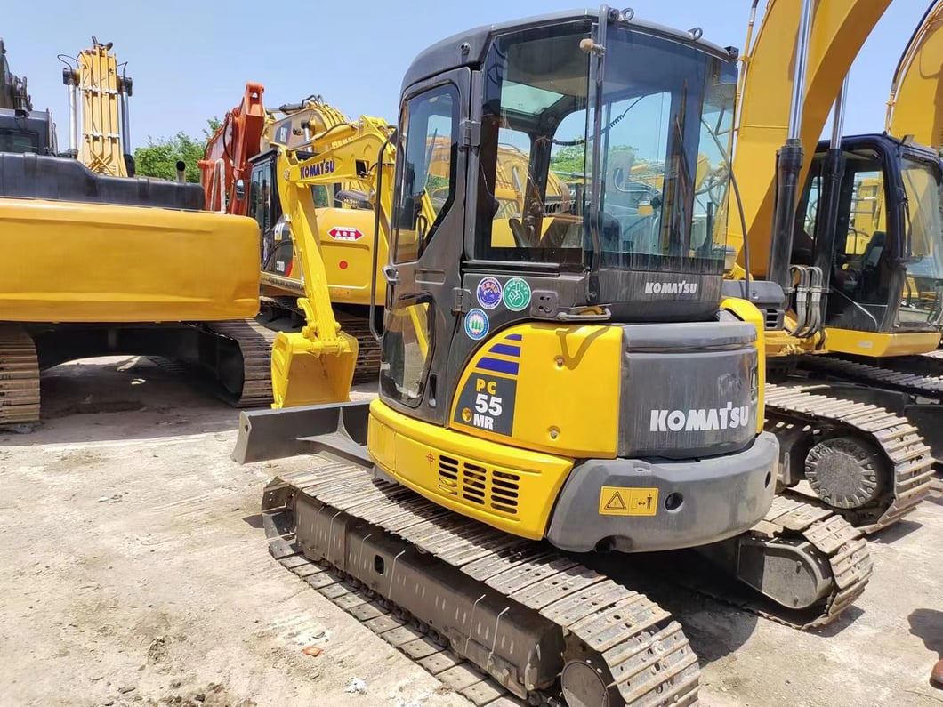 2018 Komatsu PC-55MR Mini Excavator