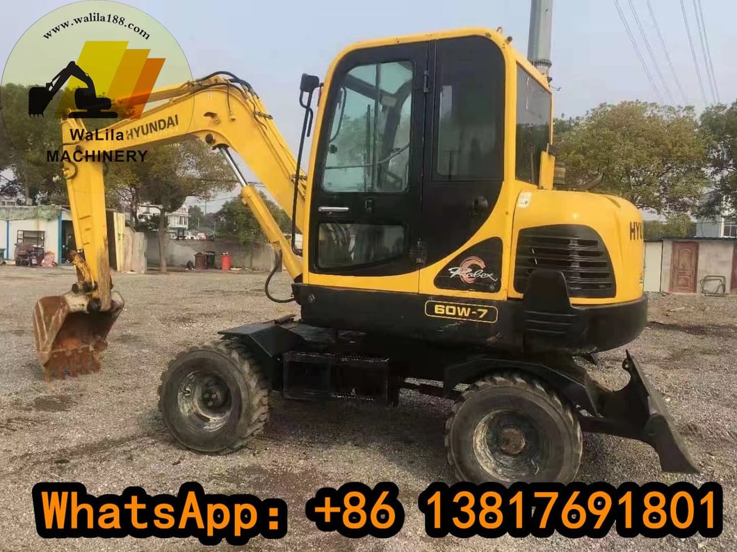 2023 Hyundai R60W Mini Excavator