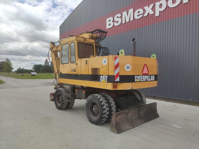 1992 Caterpillar 214 B Wheel Excavator