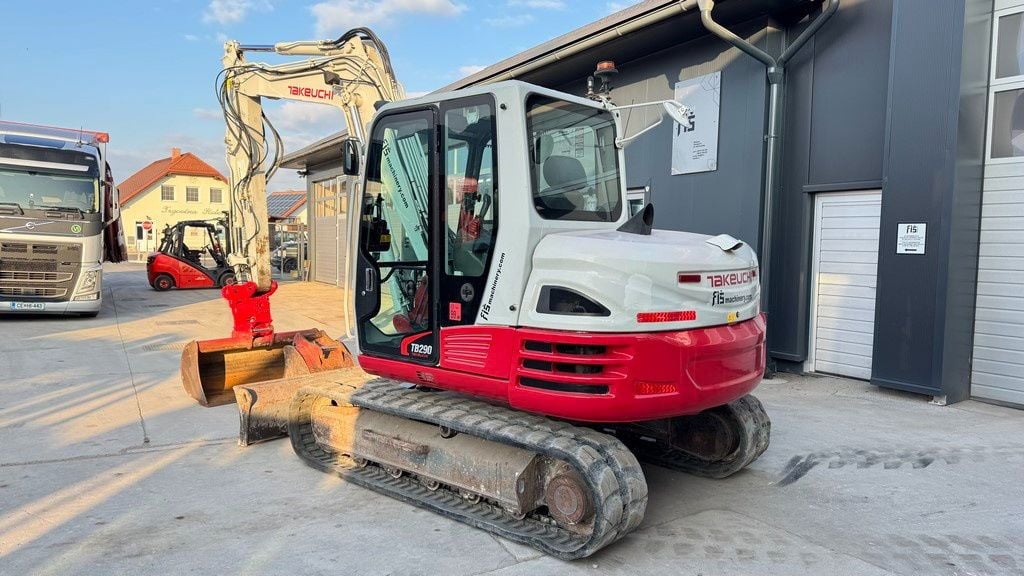 2018 Takeuchi TB290 Mini Excavator