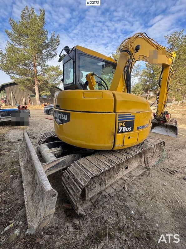 2008 Komatsu PC78US Crawler Excavator