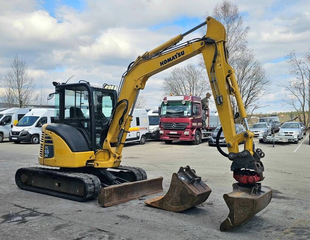 2014 Komatsu PC-55MR Mini Excavator