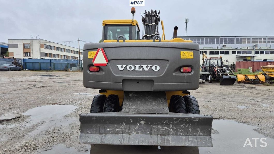 2009 Volvo EW160C Wheel Excavator