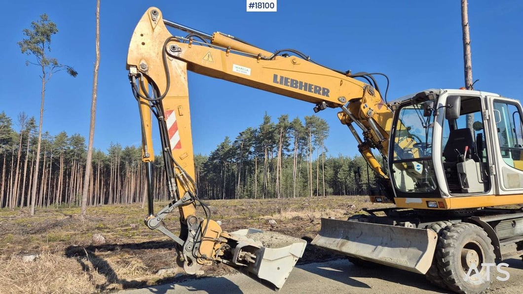 2007 Liebherr A900C Wheel Excavator