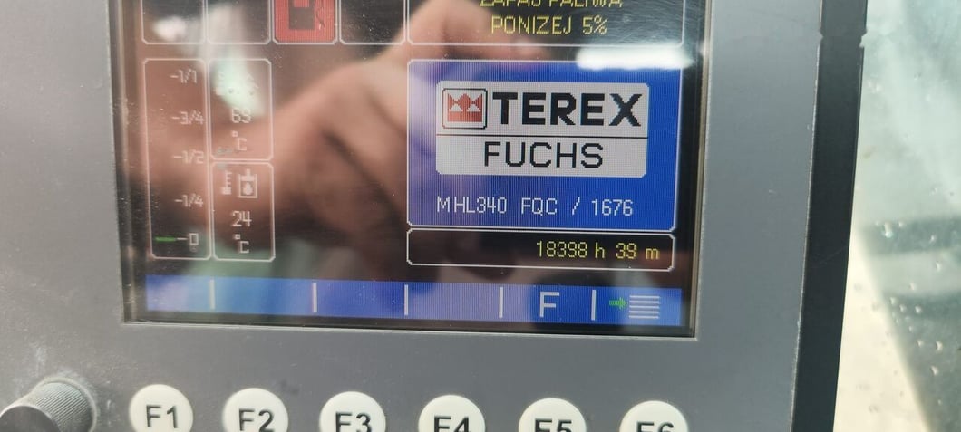 2008 Fuchs MHL340D FQC Material Handler