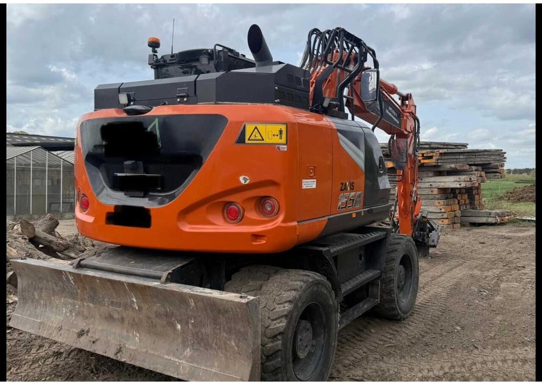 2023 Hitachi ZX155W-7 Wheel Excavator