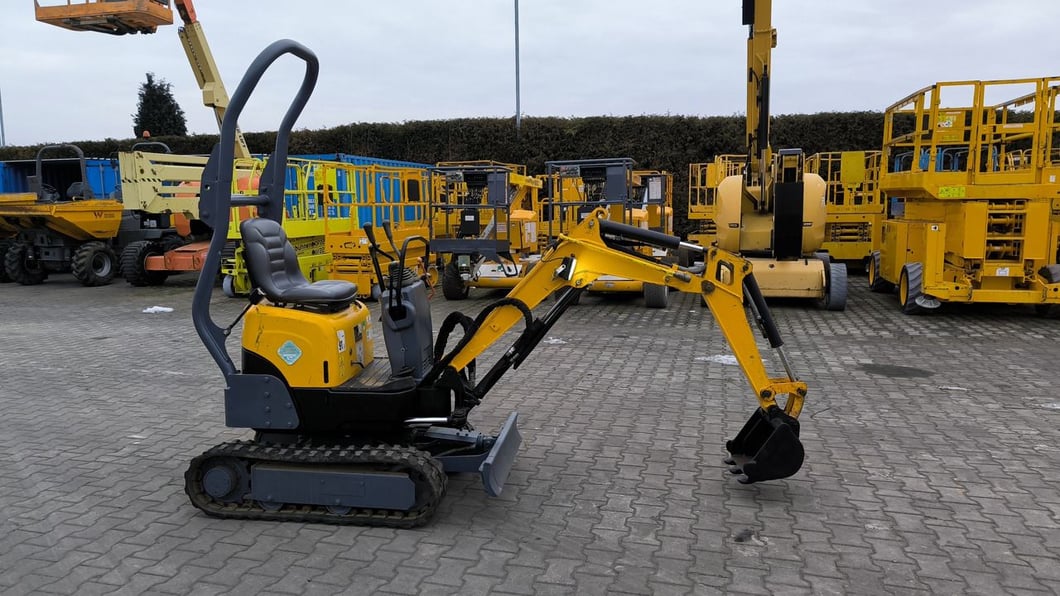 2019 Yanmar SV08– 1A(S) Mini Excavator