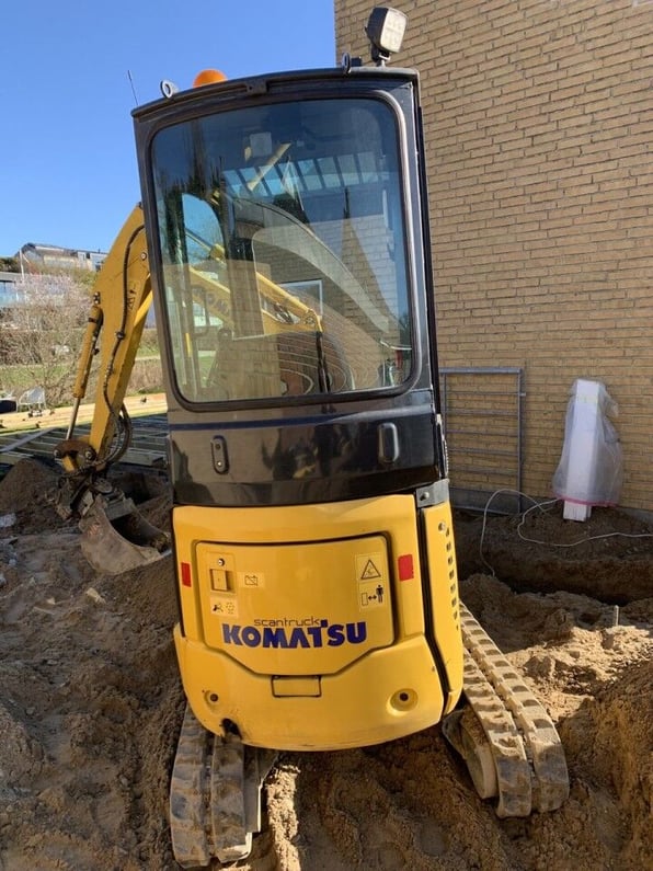 2022 Komatsu PC16R-3HS Mini Excavator