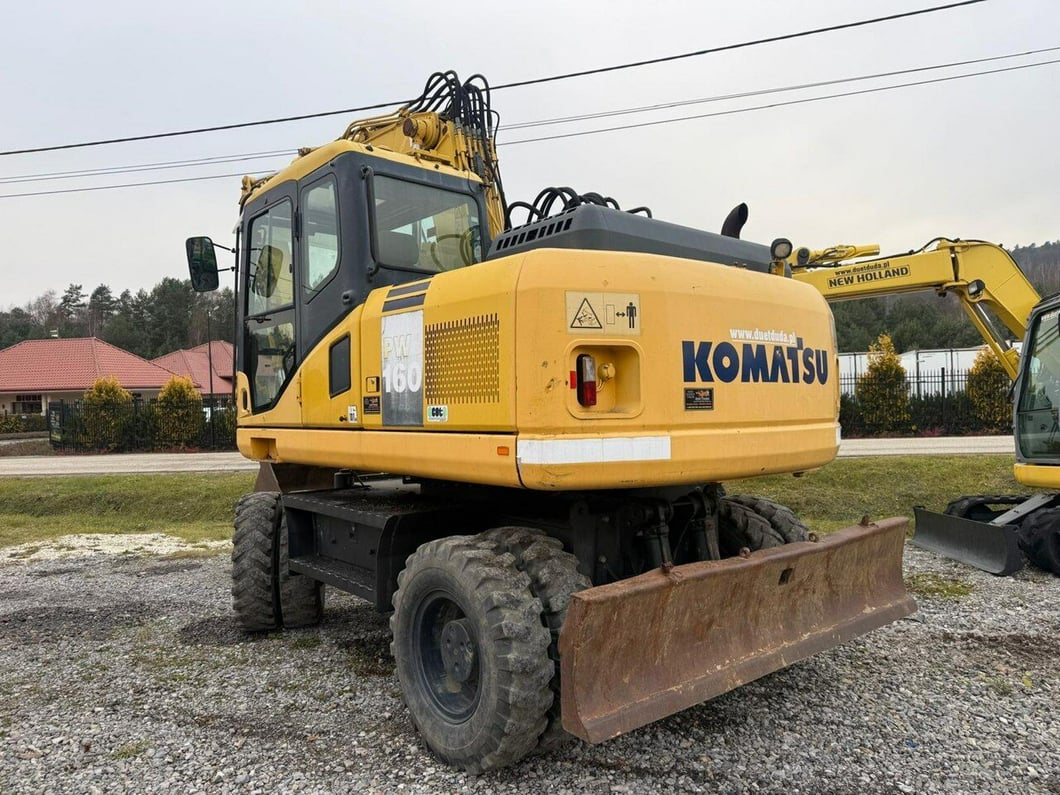 2007 Komatsu PW160-7H Wheel Excavator