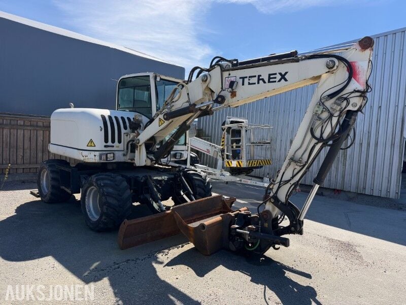 Excavator 2009 Terex TW 85 Hjulgraver - Tiltrotator - Pusseskuff - Sentralsmøring -Rep. Objekt