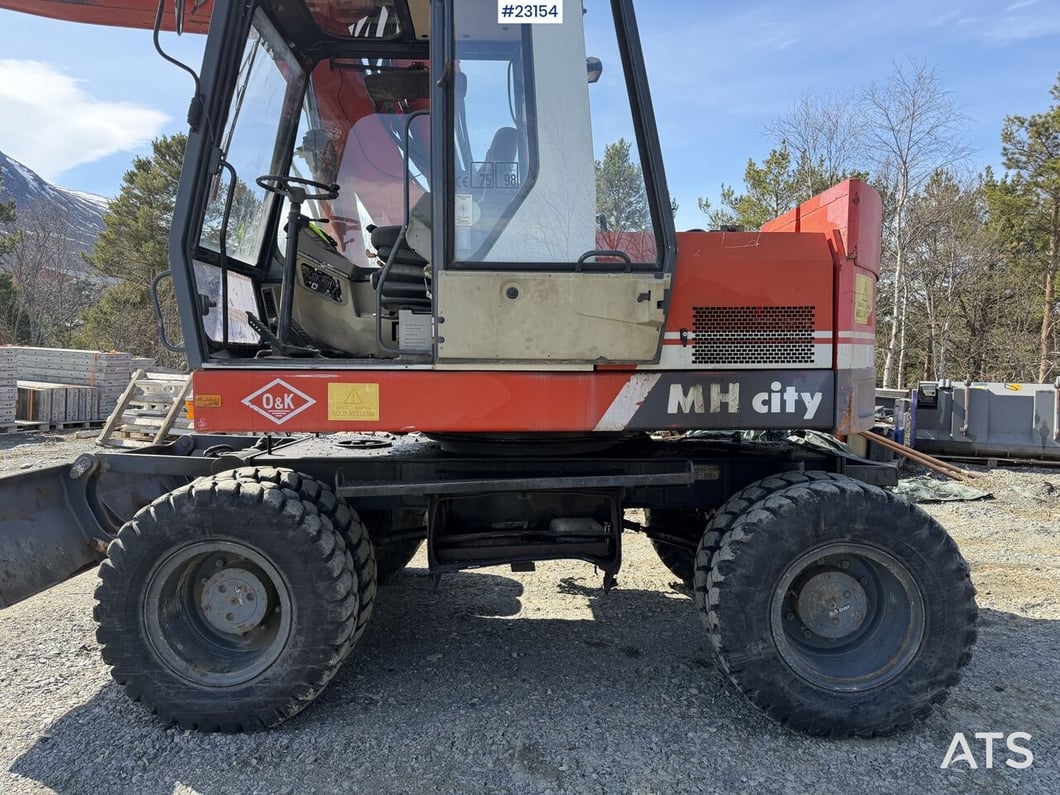 1997 O&K MH CITY Wheel Excavator