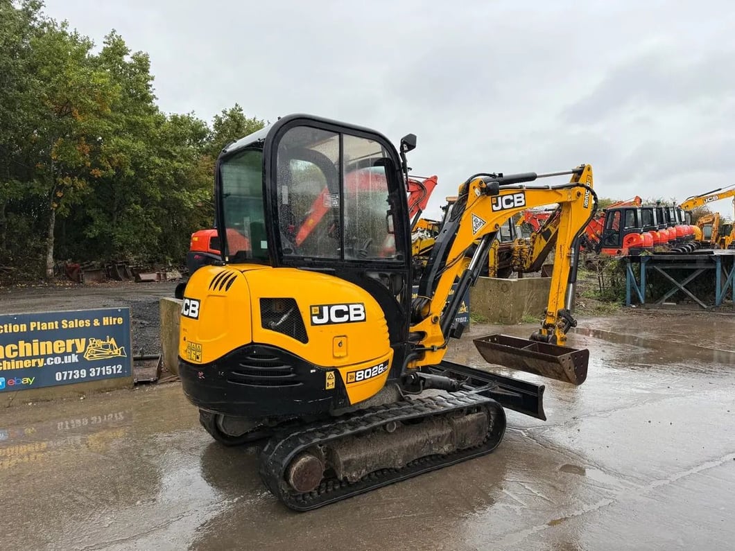 2017 JCB 8026CTS Mini Excavator
