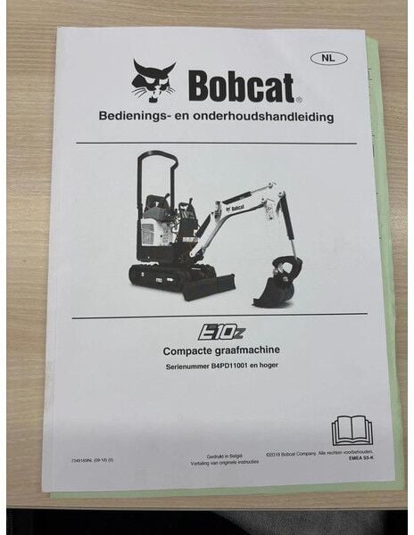 Bobcat E10Z Mini Excavator