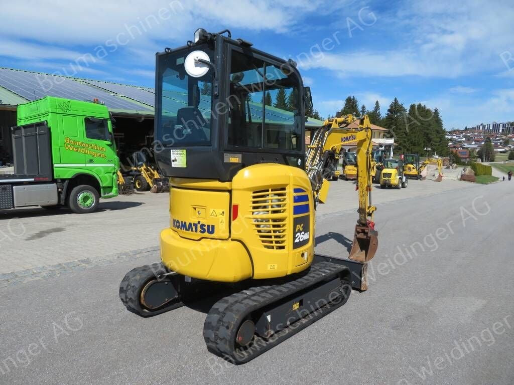 2020 Komatsu PC26 MR-5 Mini Excavator