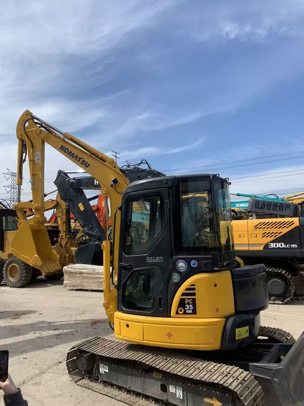 2022 Komatsu PC35MR Mini Excavator