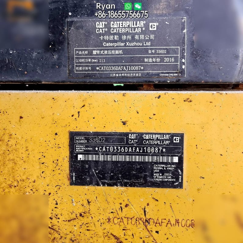 2016 Caterpillar 336D2 Crawler Excavator