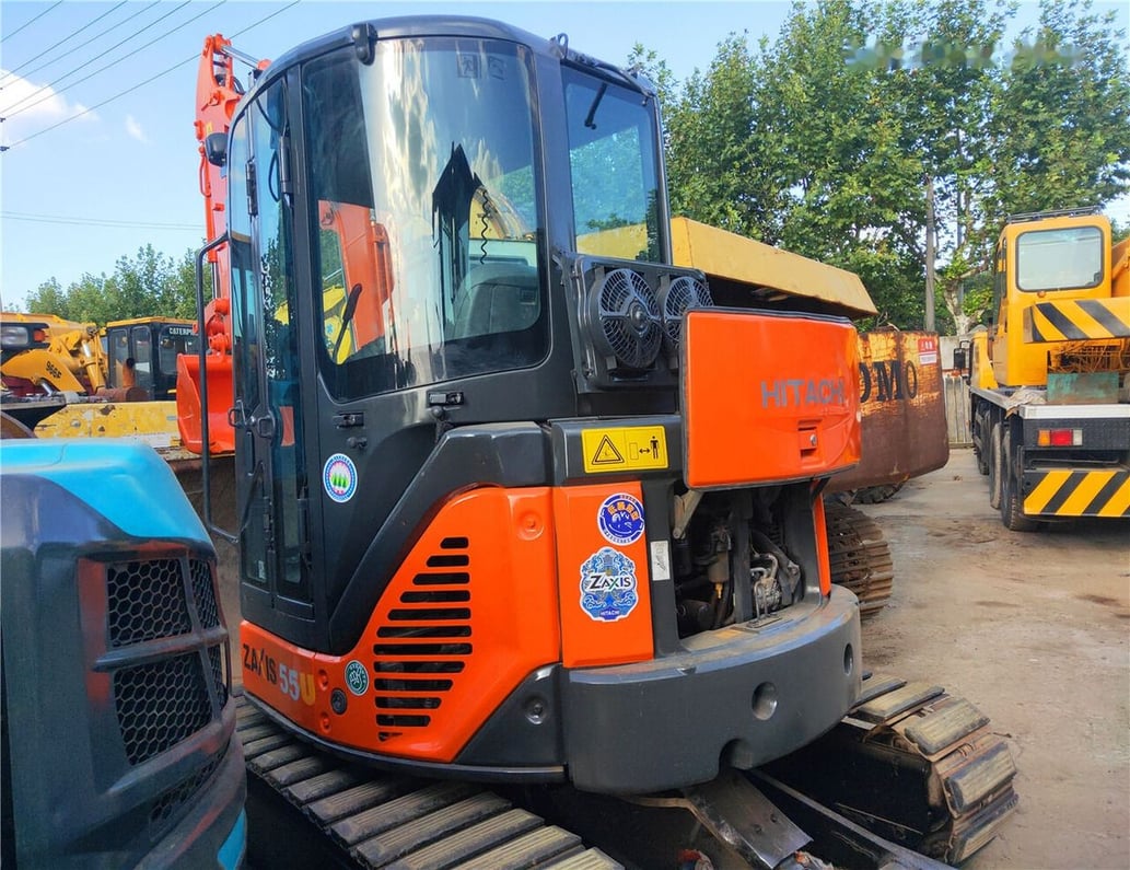 2019 Hitachi ZX55UR Mini Excavator