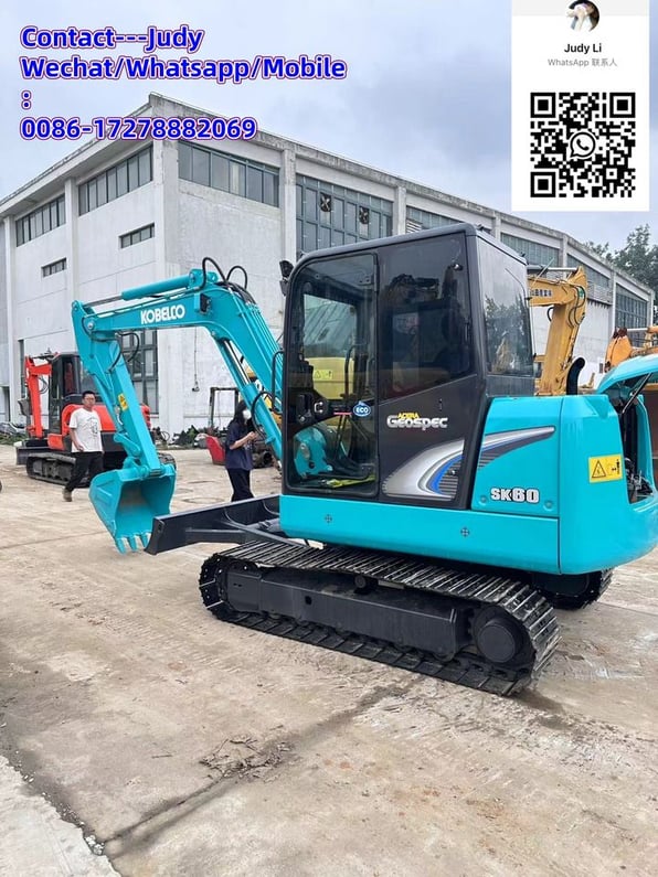 2021 Kobelco SK60 Mini Excavator
