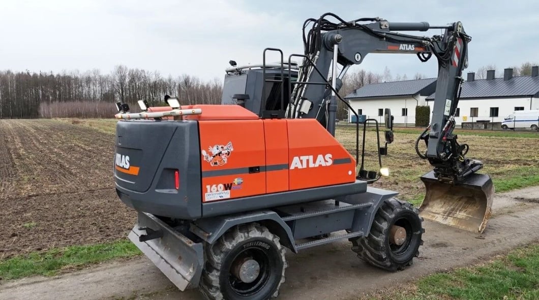 2018 Atlas 160W Wheel Excavator