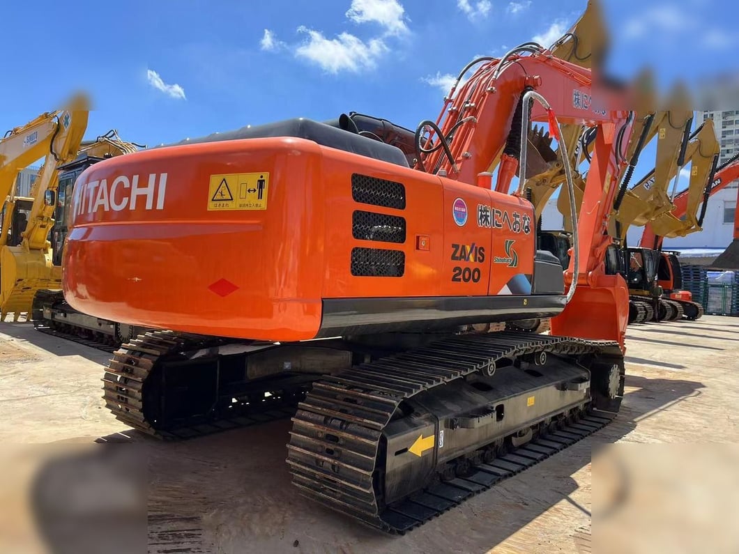 2019 Hitachi ZX200-3G Crawler Excavator