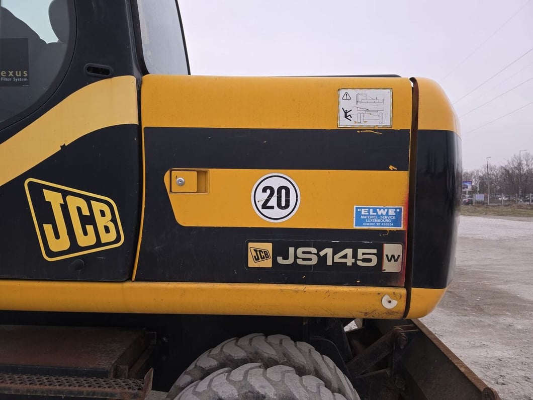 2007 JCB JS145W Wheel Excavator