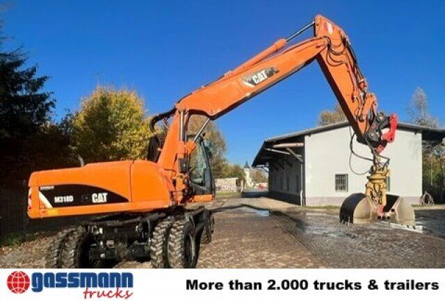 2011 Caterpillar M318D Wheel Excavator
