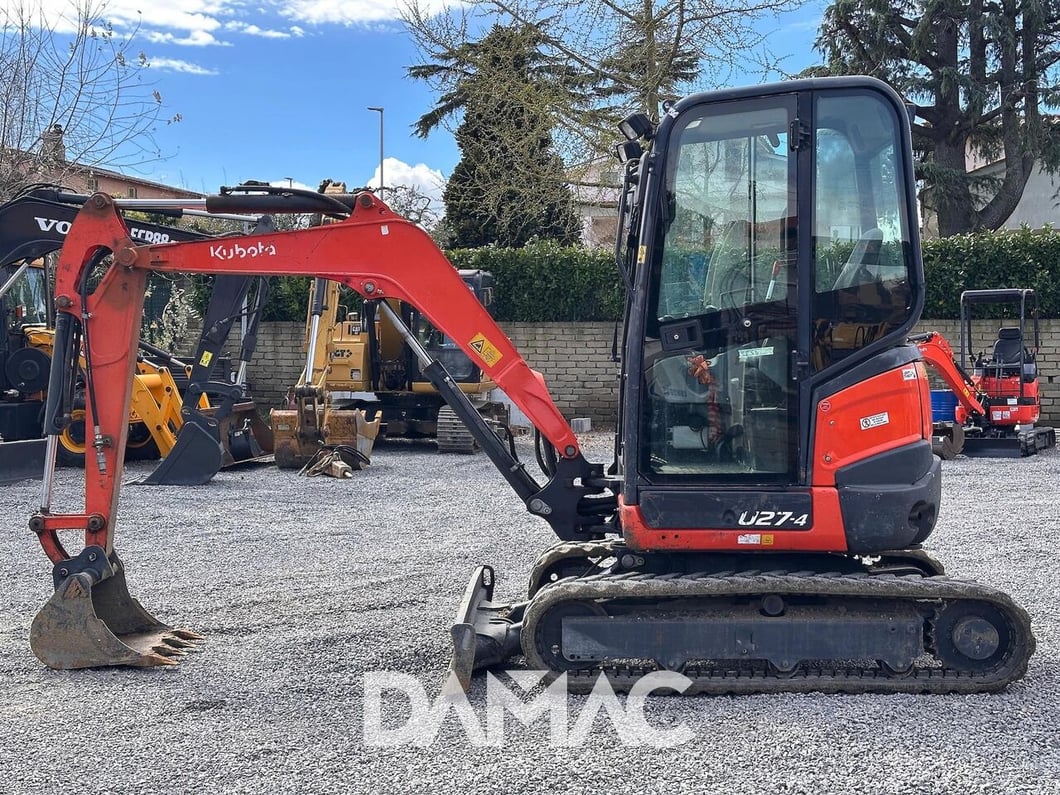 2017 Kubota U27-4 Mini Excavator