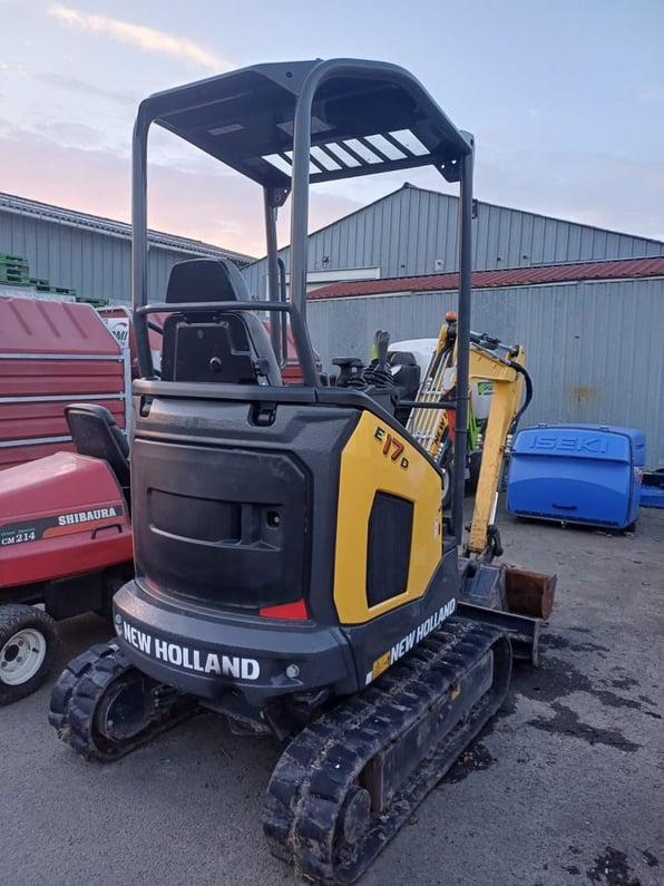 2023 New Holland E17D Mini Excavator