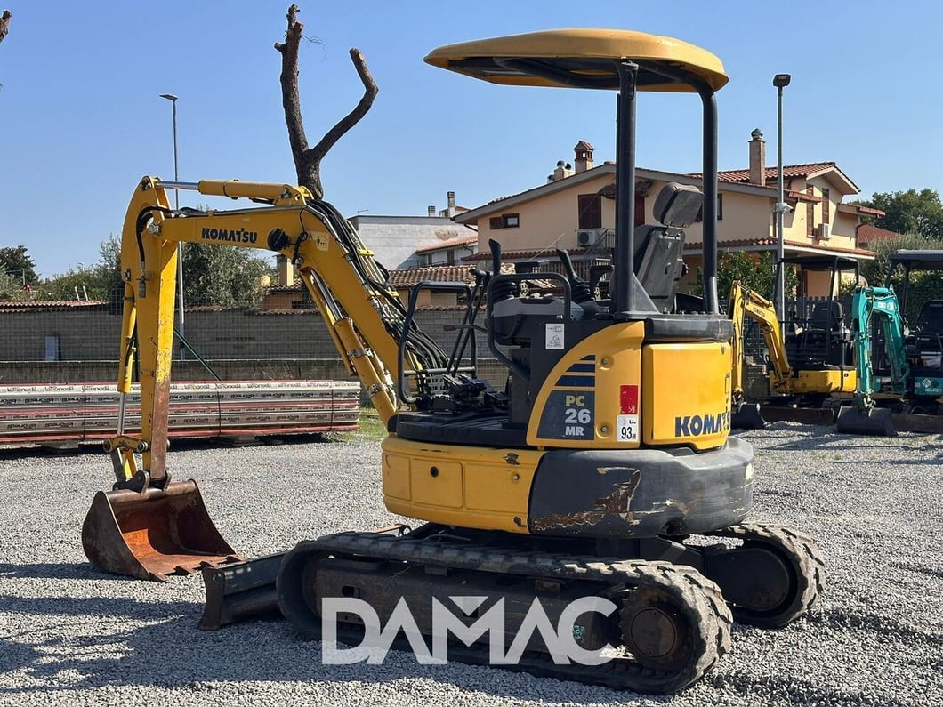 2014 Komatsu PC26MR-3 Mini Excavator