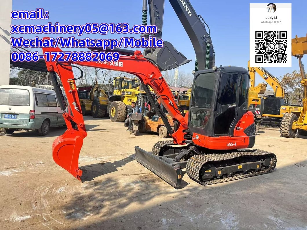 2019 Kubota U55 Mini Excavator