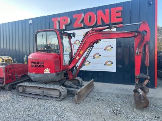 2015 Wacker Neuson EZ38 Mini Excavator