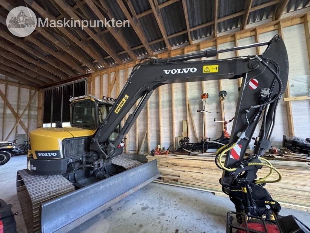 2022 Volvo ECR88D Mini Excavator