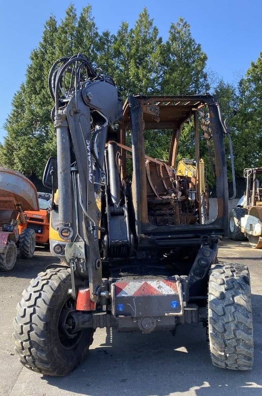 2017 Mecalac 7MWR Wheel Excavator