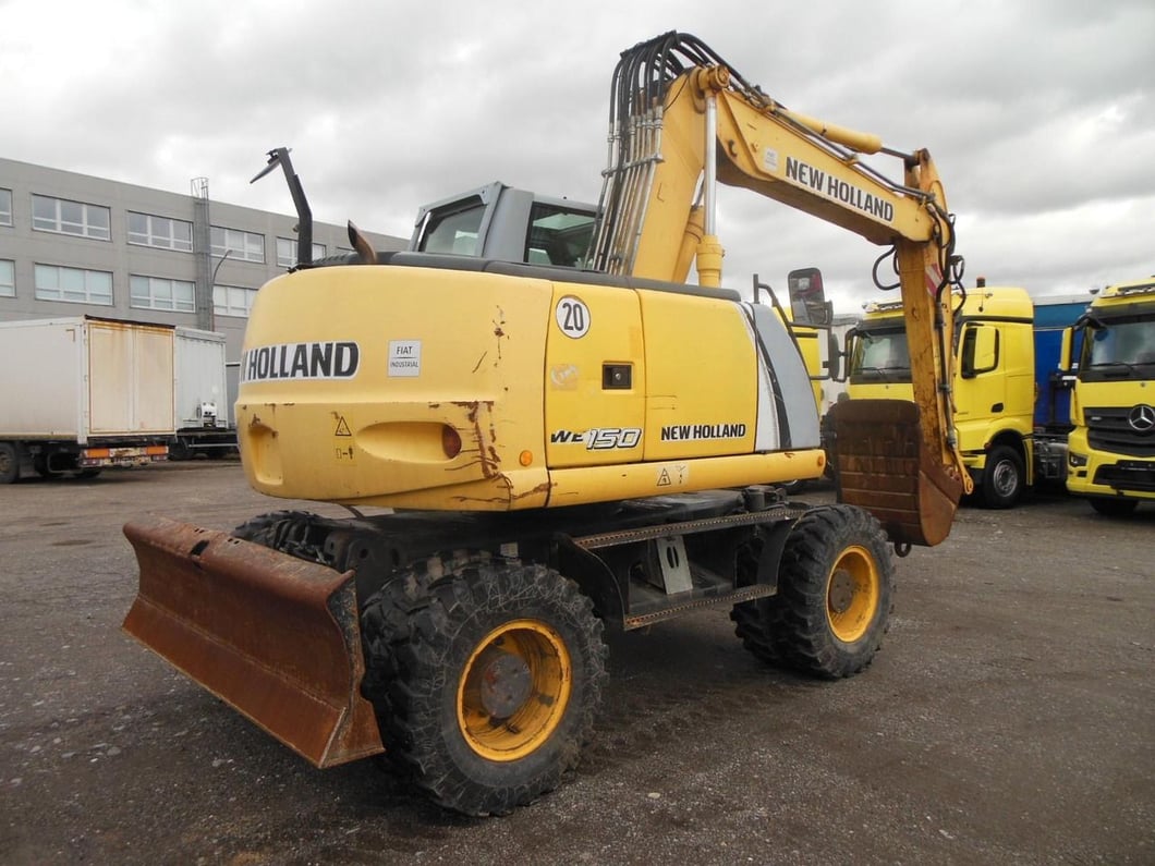 2011 New Holland WE150 Wheel Excavator