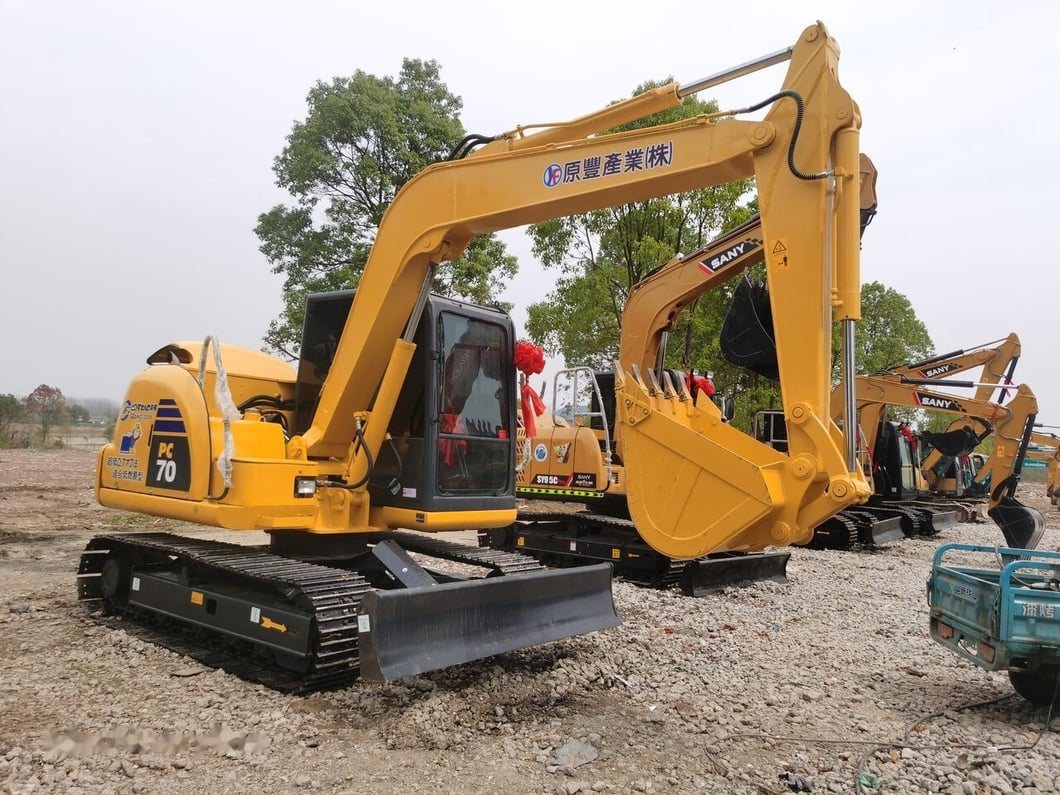 2021 Komatsu PC70-8 Mini Excavator