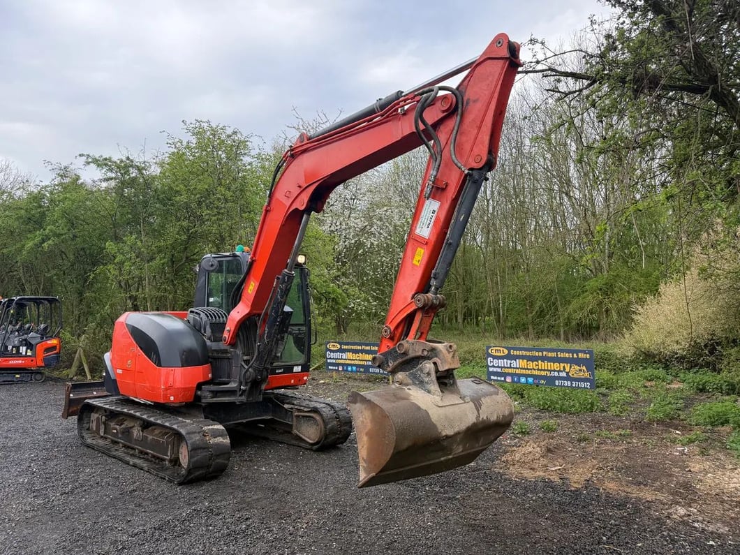 2019 Kubota KX080-4 Crawler Excavator