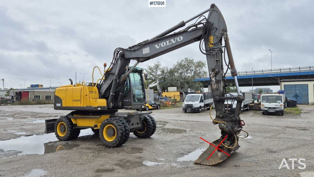 2009 Volvo EW160C Wheel Excavator