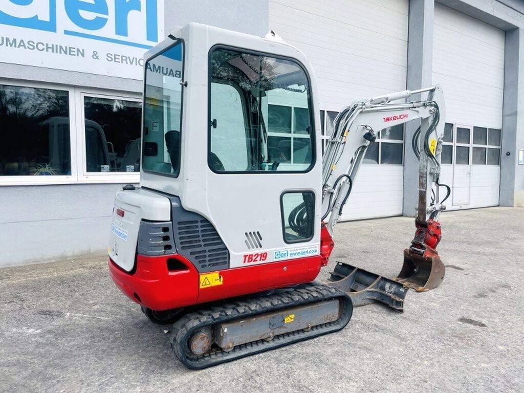 2019 Takeuchi TB219 Mini Excavator
